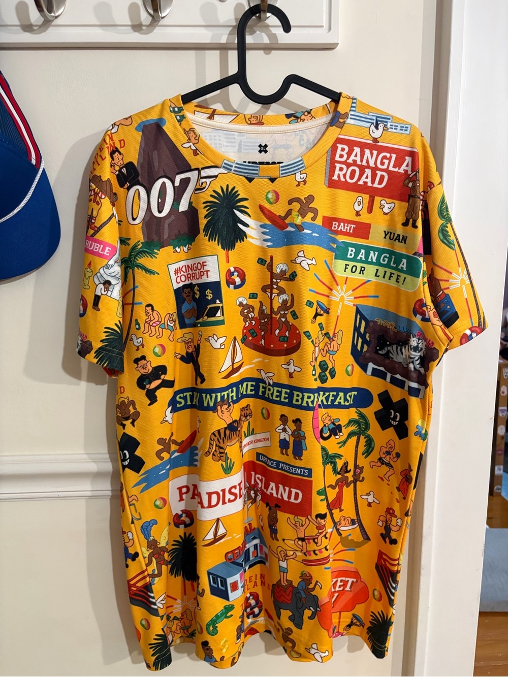 Bangla Road Yellow Graphic Short Sleeve Tee